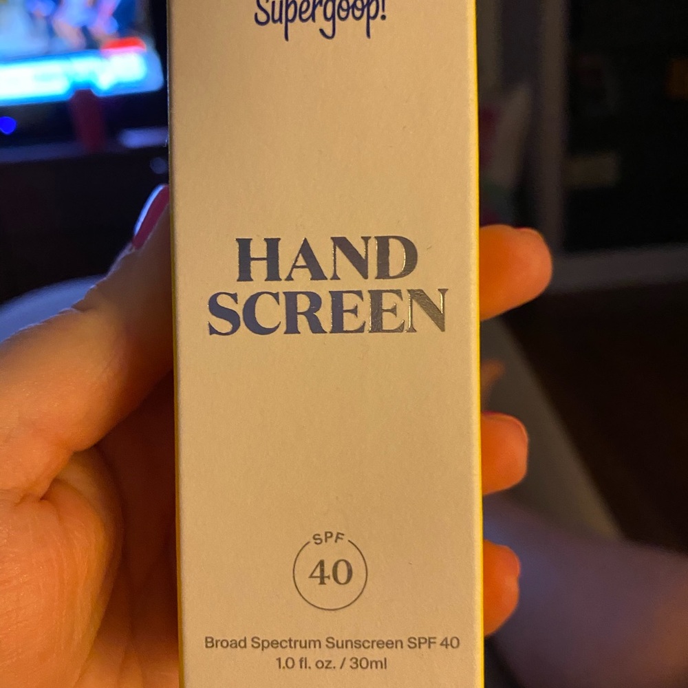Goop Hand Screen